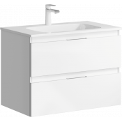 Тумба под раковину Aqwella Accent 75 белая ACC0175W