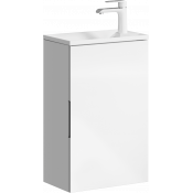 Тумба под раковину Aqwella Accent 42 белая ACC0104W