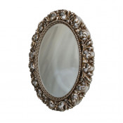 Зеркало Caprigo PL040-Antic CR 80х100 античное серебро