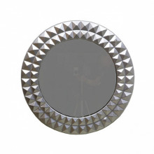Зеркало круглое Caprigo PL400-CR 80х80 серебро