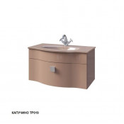 Тумба под раковину Caprigo Nokturn 80 1312-TP019 капучино