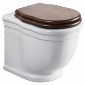 Унитаз приставной Caprigo Boheme D20 белый