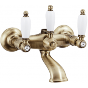 Смеситель для ванны Caprigo Adria Classic 03-019-vot бронза