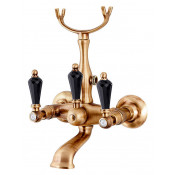 Смеситель для ванны Caprigo Adria Swarovski 01B-011-vot бронза