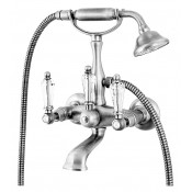 Смеситель для ванны Caprigo Adria Swarovski 01-010-crm хром