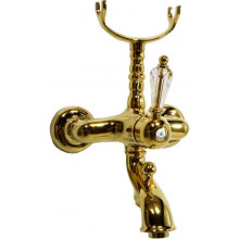Смеситель для ванны Caprigo Antique Swarovski 04S-011-oro золото