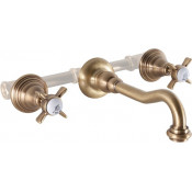 Смеситель для раковины Caprigo Bristol 21-027-vot бронза
