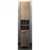 Шкаф-пенал Comforty Марио 40 00-00004160 дуб темный