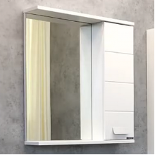 Зеркальный шкаф Comfortу Модена M-60 00-00001639 белый матовый