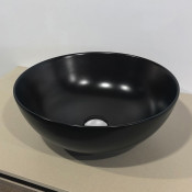 Раковина накладная Comforty 104MB 4150374 черная матовая