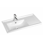 Раковина мебельная Сomforty 110 Left 4143705 белый