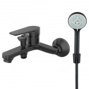 Смеситель для ванны Orange Loop M26-100B черный матовый