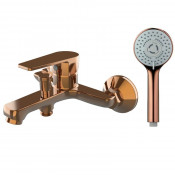 Смеситель для ванны Orange Loop M26-100RG розовое золото
