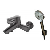 Смеситель для ванны Orange Tony M54-300gr графит матовый