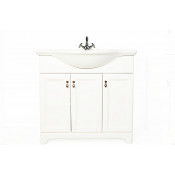 Тумба с раковиной Orange Классик F7-85TU3 белый