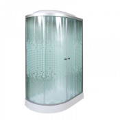 Душевая кабина Deto L 902 R с гидромассажем 120х80