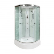 Душевая кабина Deto Em ЕМ2710 с гм. и эл. 100х100