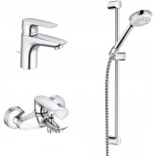 Комплект смесителей Kludi Pure&Solid 346850575 хром