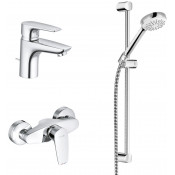 Комплект смесителей Kludi Pure&Solid 348450575 хром