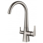 Смеситель для кухни Zorg Steel Hammer SH 819 SATIN сатин