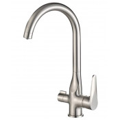 Смеситель для кухни Zorg Steel Hammer SH 910 SATIN сатин