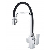 Смеситель для кухни Zorg Clean Water ZR 341-6 YF хром/черный