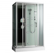 Душевая кабина Frank F507 пристенная 170х85