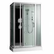 Душевая кабина Frank F506-1 пристенная 150х85