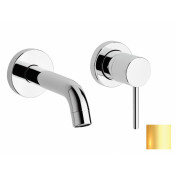 Смеситель для раковины Paini Cox 78PJ208 золото матовое PVD