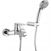 Смеситель для ванны Paini Ghibli 44CR105E хром