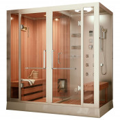 Душевая кабина Frank F920L с финской сауной левая 200х130