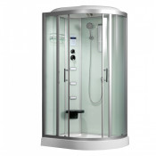 Душевая кабина Frank F610R правая с парогенератором 120х80