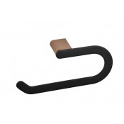 Кольцо для полотенец Bemeta Galla черный матовый, розовое золото 108104060