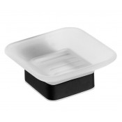 Мыльница Bemeta Nero, черная 135008020