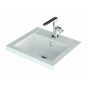 Раковина Misty Алиса 40 4627173210287 белый