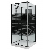 Душевая кабина Grossman GR271QL левый 90х90 черный