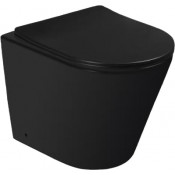 Унитаз приставной с крышкой микролифт SantiLine SL-5020MB