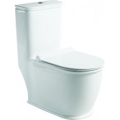 Унитаз-моноблок с сиденьем микролифт SantiLine SL-5019 