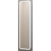 Пенал зеркальный Misty Лоренцо МВК009 белый