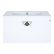 Тумба под раковину Misty Сахара 75 Пр-Сах06075-0011По белый