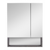 Зеркальный шкаф Misty Темза 60 П-Тем04060-01 темное дерево