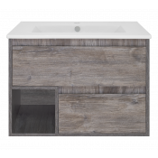 Тумба под раковину Misty Темза 75 П-Тем07075-0121Я темное дерево