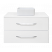 Тумба под раковину Misty Челси 80 П-Чел090801-2Я белый