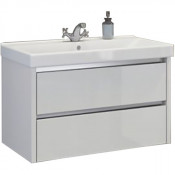Тумба-умывальник Comforty Дублин 89 00-00005213 белый глянец
