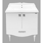 Тумба-умывальник Comforty Монако 80-2 00-00006677 белый глянец