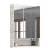 Зеркало-шкаф Comforty Никосия 70 00-00006163 дуб белый