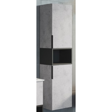 Шкаф-колонна Comforty Франкфурт 40 00-00006505 бетон светлый