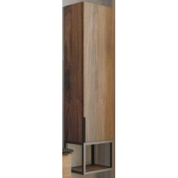 Шкаф-колонна Comforty Равенна Лофт 35 00-00006913 дуб темно-коричневый