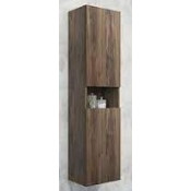 Шкаф-колонна Comforty Бордо 40 00-00007266 дуб тёмно-коричневый