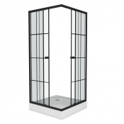 Душевой уголок Niagara Nova NG-0180-14 01801412 80х80 черный